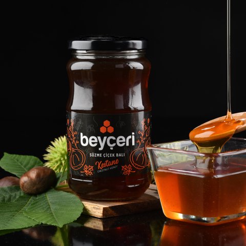 Beyçeri Süzme Çiçek Kestane Balı 460gr