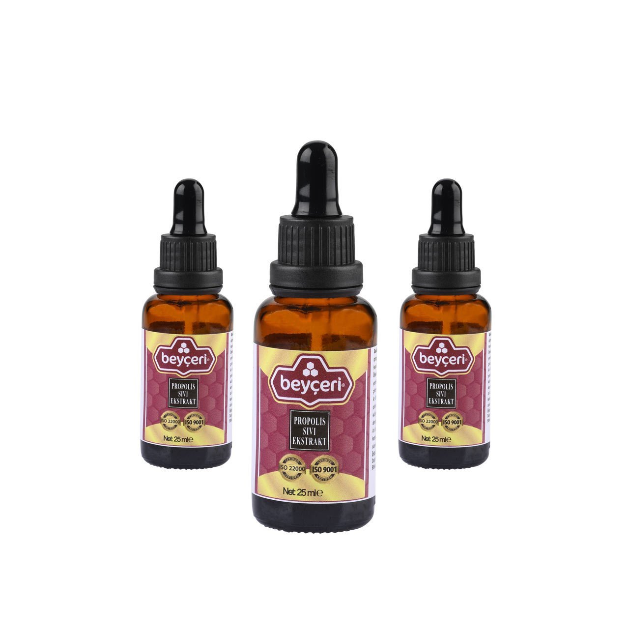 3 x Beyçeri Arı Propolisi Sıvı 25ml