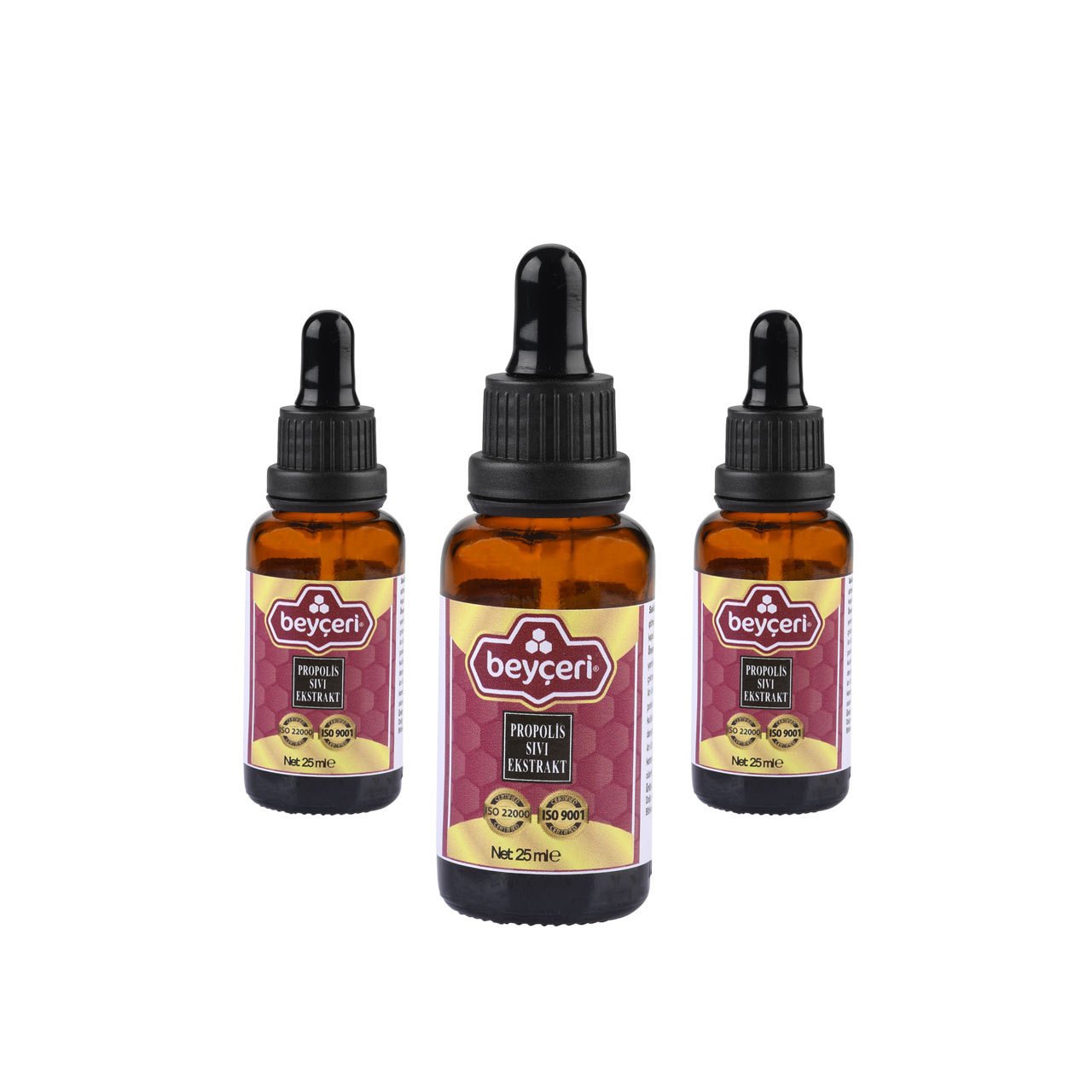 3 x Beyçeri Arı Propolisi Sıvı 25ml