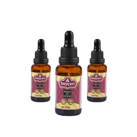 3 x Beyçeri Arı Propolisi Sıvı 25ml